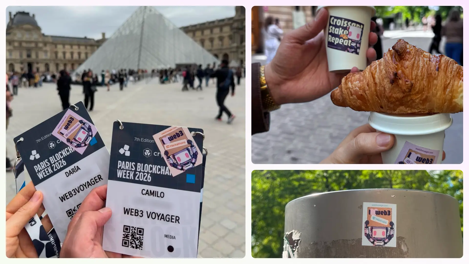 First-hand impressions from Paris Blockchain Week 2026 from Web3Voyager team