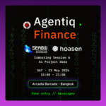 Agentiq.Finance: From Prompt to production – SEA BLOCKCHAIN WEEK EDITION